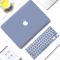 2020苹果笔记本macbook保护壳电脑保护套air13.3新款macpro15配件 奶油薰衣草灰 2020proA2
