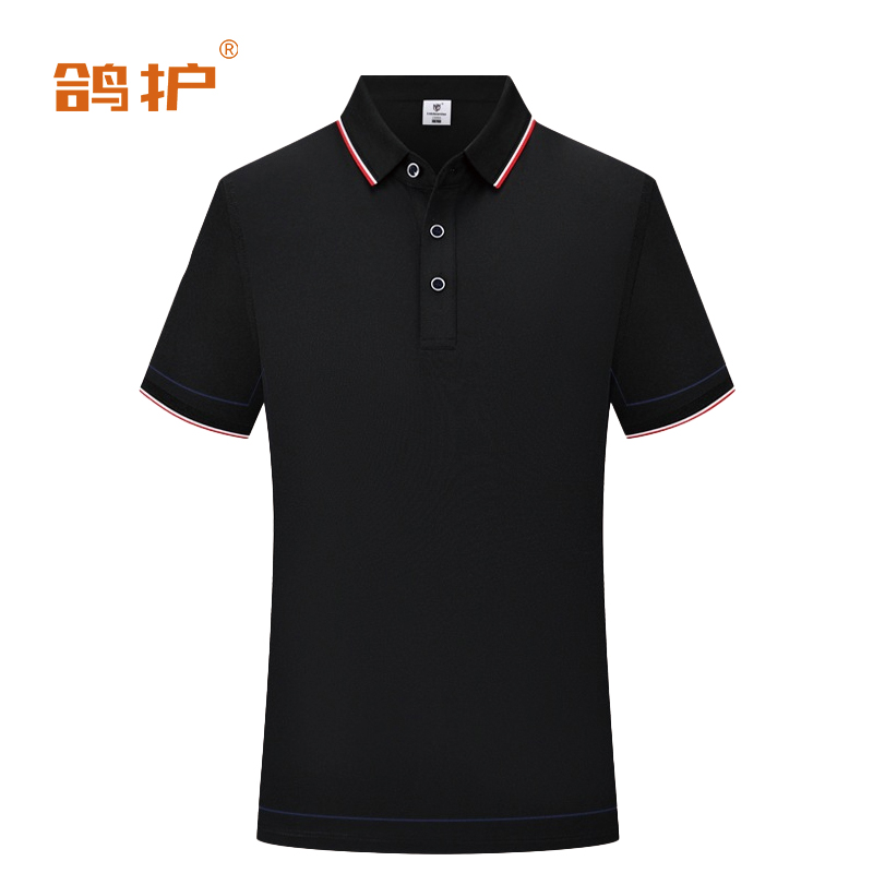 鸽护 短袖POLO blz-黑色 件高清大图