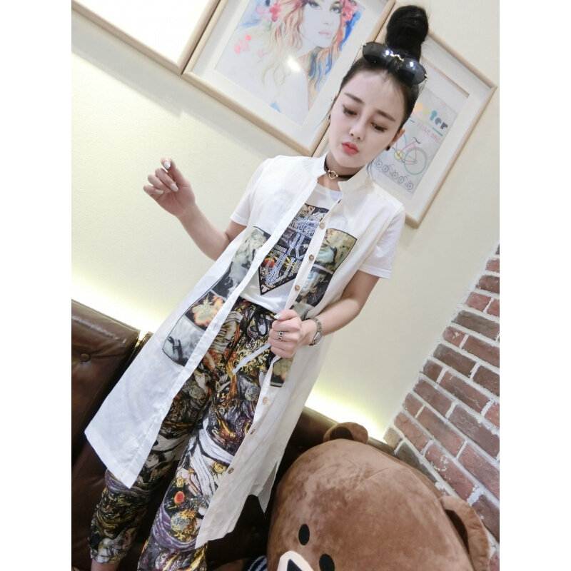 欧洲站2018夏季新款韩版修身显瘦中长款马甲女装百搭无袖马夹外套