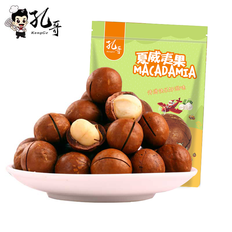 孔哥坚果类 夏威夷果 108g干果休闲食品其他零食炒货