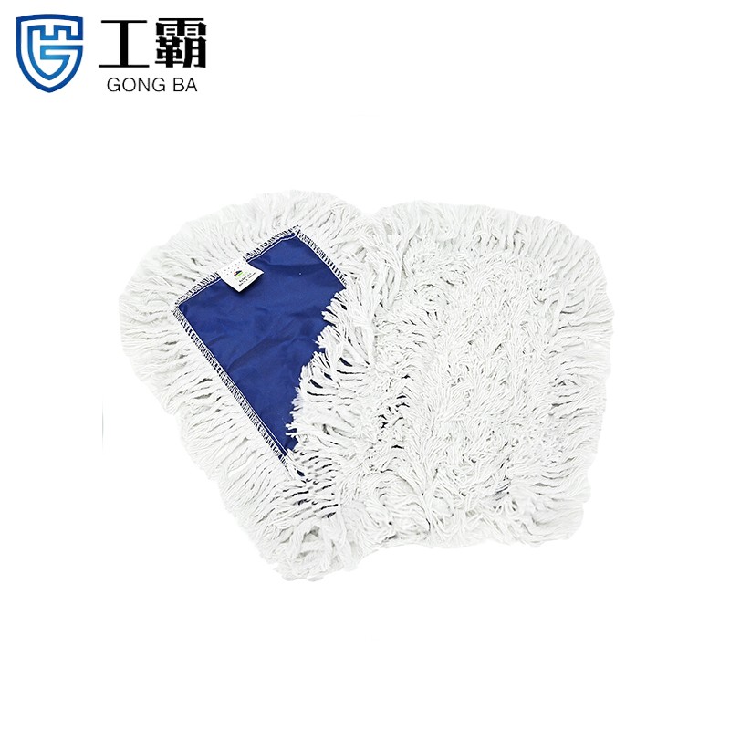 工霸(GONGBA)标准尘推布罩(不带支架)墩布替换布换洗布头 蓝色 （GB7017）60CM1块（3块起订）