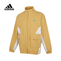 阿迪达斯(adidas) 外套男装 2023春夏新款运动服健身训练舒适透气休闲防风梭织夹克 HZ7009