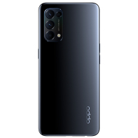 OPPO Reno5 5G 月夜黑 8GB+128GB 全网通 骁龙765G 6400万水光人像四摄 65W闪充 轻薄机身拍照美颜游戏智能手机