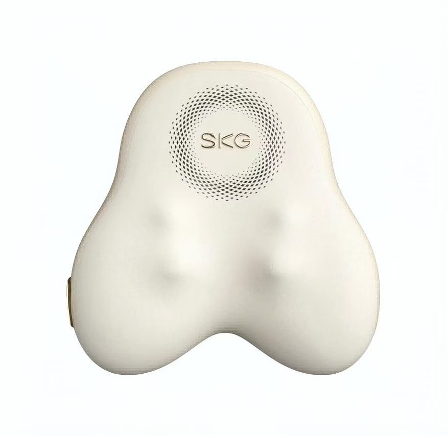 SKG 腰部按摩仪T5-2豪华 腰靠垫肩颈背部全身按摩器热敷护腰 S3136AC