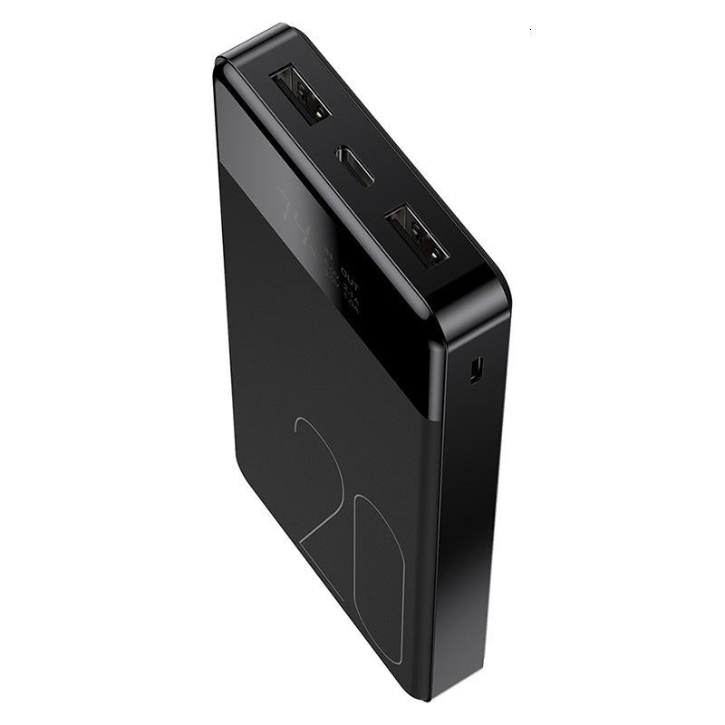 优加 移动电源20000毫安数显屏手机通用大容量20000mah充电宝