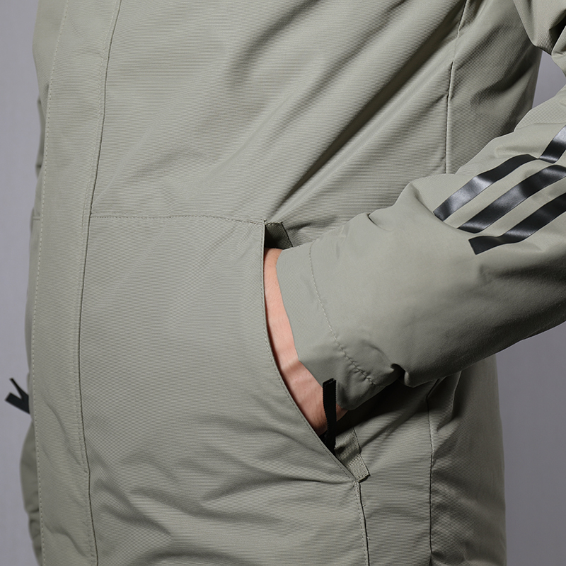 阿迪达斯(adidas) CY8640男装冬季款运动服保暖连帽棉衣棉服