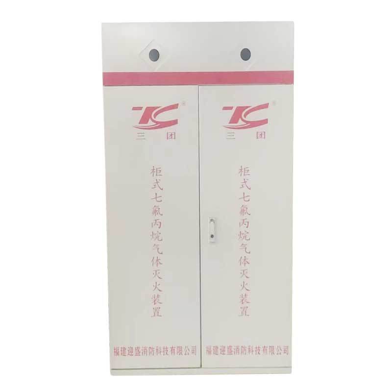 三团 双柜式七氟丙烷气体自动灭火装置 七氟丙烷灭火器90L 灭火系统无管网装置 双瓶组GQQ90*2/2.5(含药剂)