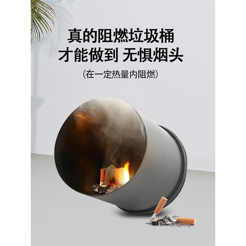 洛港 酒店垃圾桶客房商用客厅办公室双层创意宾馆家用高档轻奢简约现代