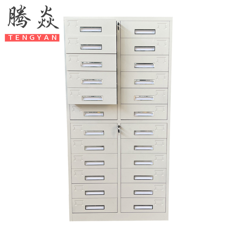 腾焱资料柜24抽台高清大图