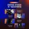 飞利浦(Philips) 剃须刀电动全新蜂巢X剃胡刀刮胡刀三刀头1小时快充肌能舒缓胡须刀礼物 X5002普通装 水墨青