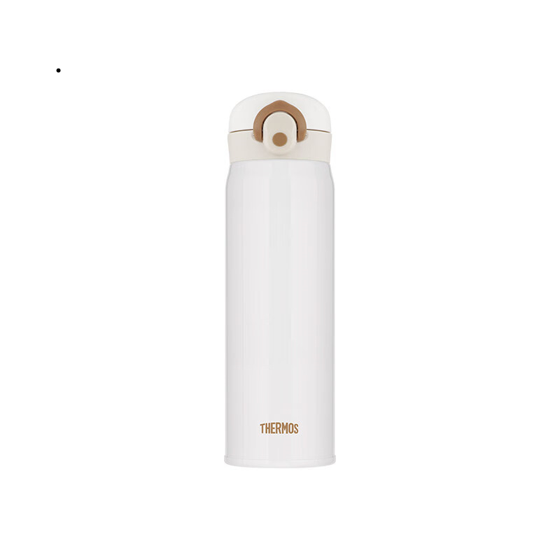 膳魔师(THERMOS)保温杯水杯车载杯不锈钢真空保温杯TCMO-500S 白色高清大图