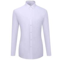 希努尔 男装 2019秋季新款 青年白领衬衫 男士 翻领 明门襟 修身，显帅气，衬衣