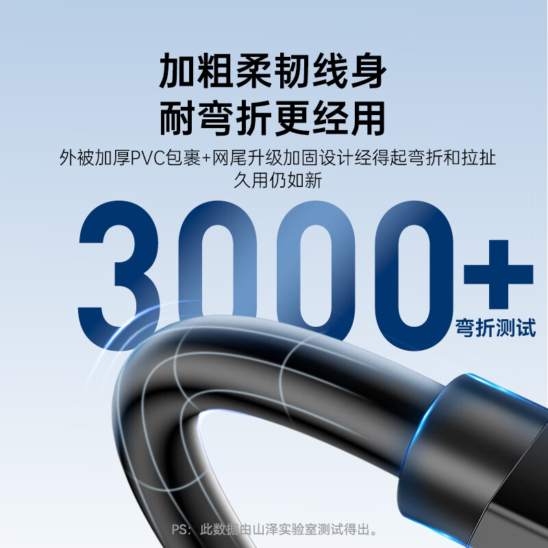 山泽 USB分线器 3.0高速4口HUB扩展坞集线器 电脑一拖四转换器延长线带电源接口1.5米黑色HUB02高清大图