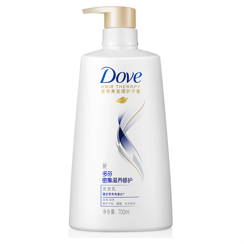 多芬(Dove) 密集滋养修护洗发乳700ml[联合利华]高清大图