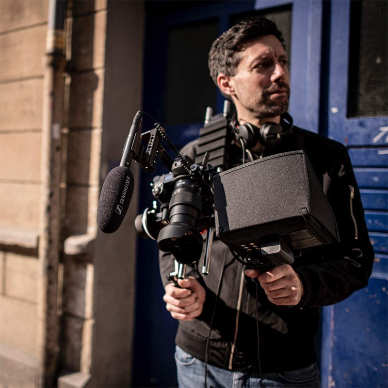 森海塞尔sennheisermke600单反相机麦克风拍摄采访录音直播话筒麦克风