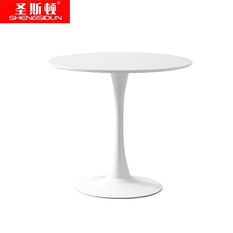 圣斯顿S-SR502简约岩板洽谈桌 700*750mm(单位:张)白色