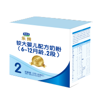 君乐宝乐纯2段奶粉配方二段奶粉四联包1600g
