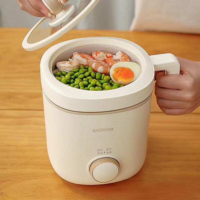 豹牌 家用多功能精致小巧方便收纳分体式电煮锅 BP-WB185高清大图