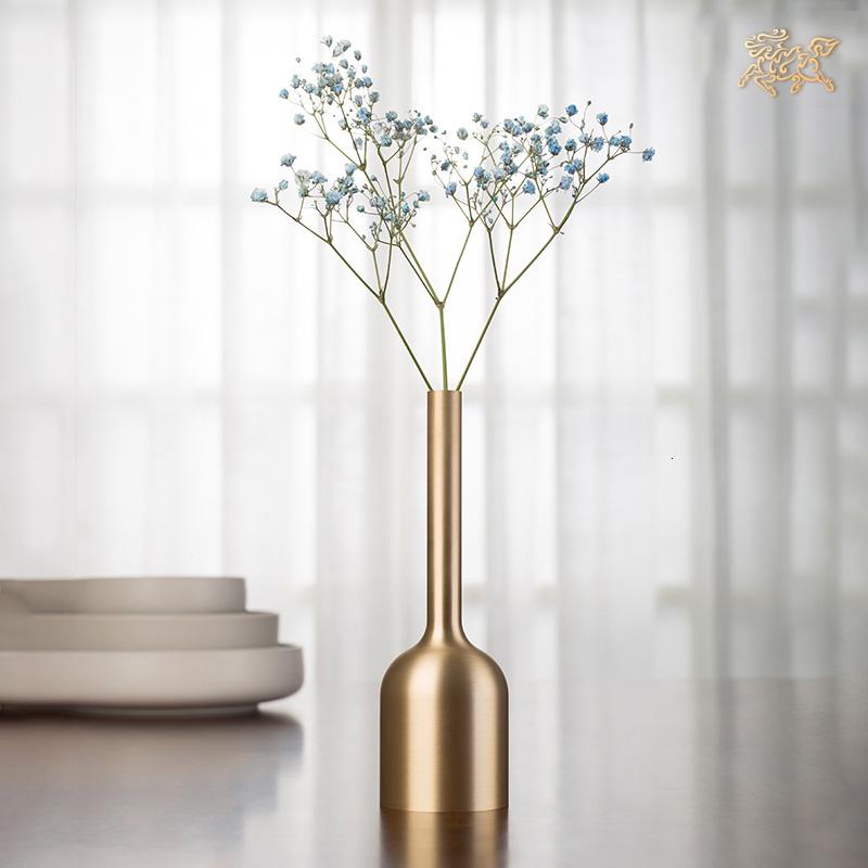 美帮汇全铜摆件 《全铜花瓶》工艺品 插花花瓶 家居装饰品高清大图