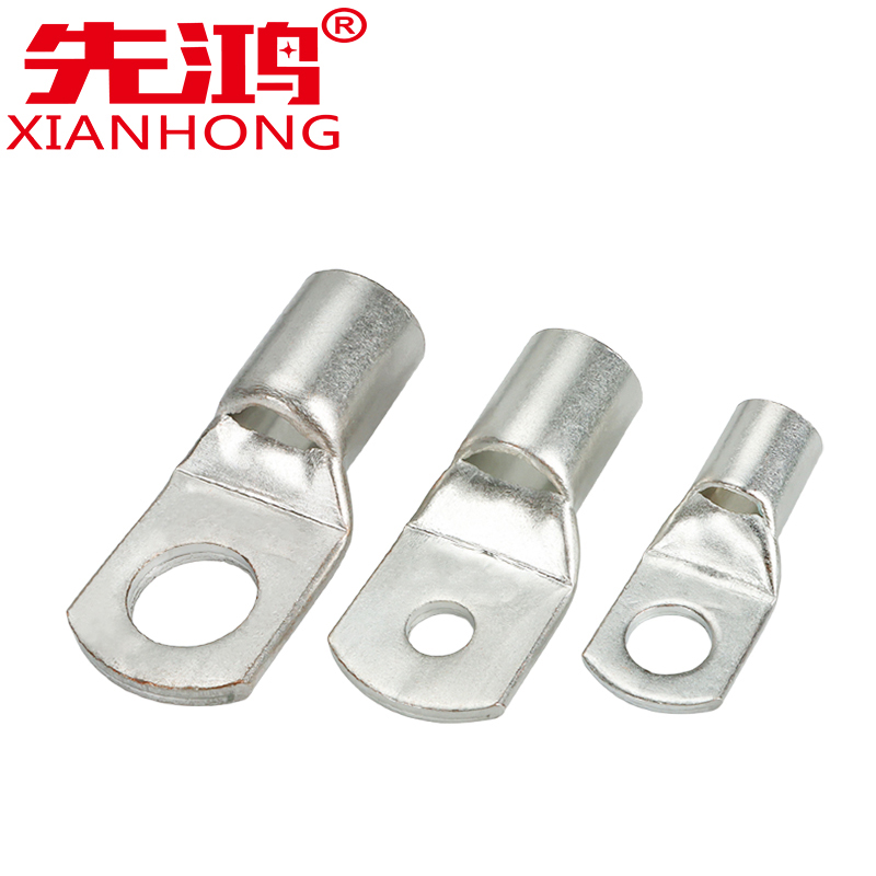 先鸿蓄电池接线端子铜鼻子接头4平方高清大图