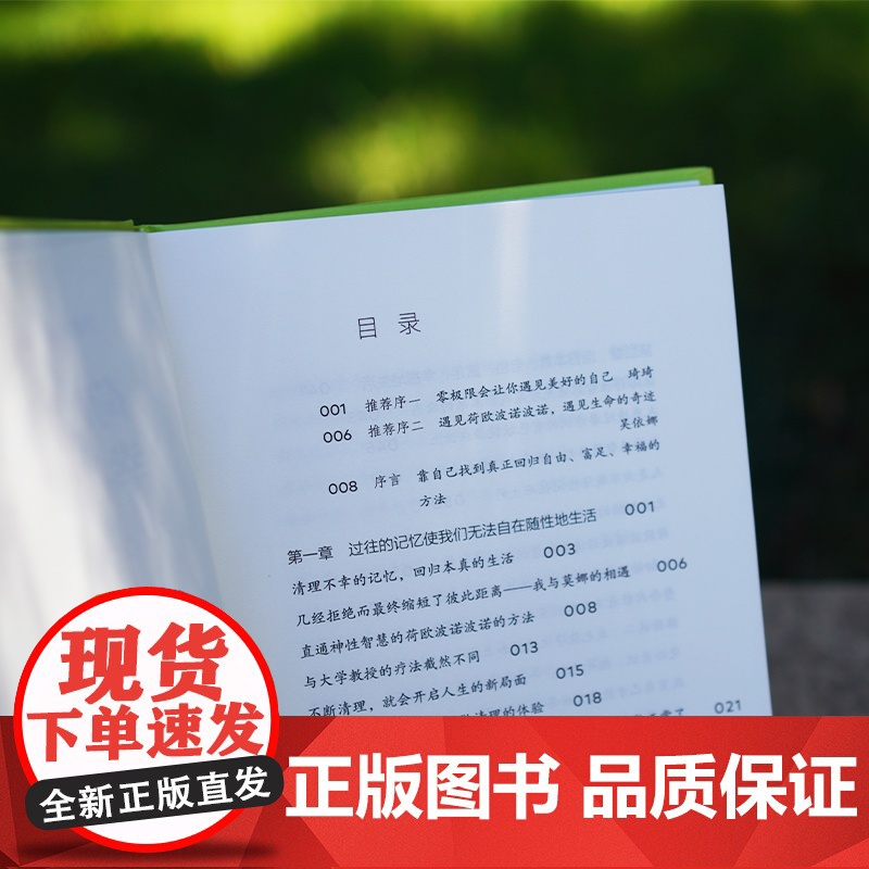 荷欧波诺波诺的幸福奇迹(全新修订本)[美]伊贺列卡拉·修·蓝心灵励志 富在工作 中国青年出版社正版高清大图