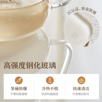 全友家居 简约现代茶几电视柜组合套装木质茶几伸缩电视柜