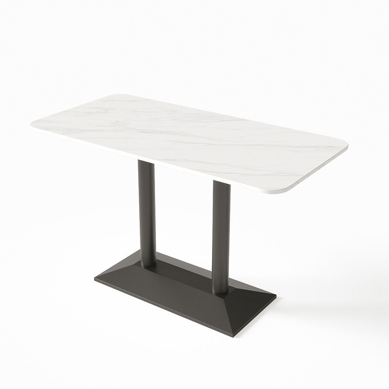 山利奥 卡座岩板餐桌 1300*800mm/张高清大图