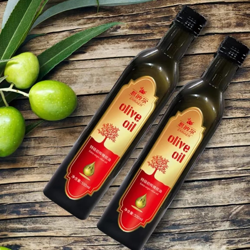 恩纳尔欧尚经典礼盒 特级初榨橄榄油 500ml*2高清大图