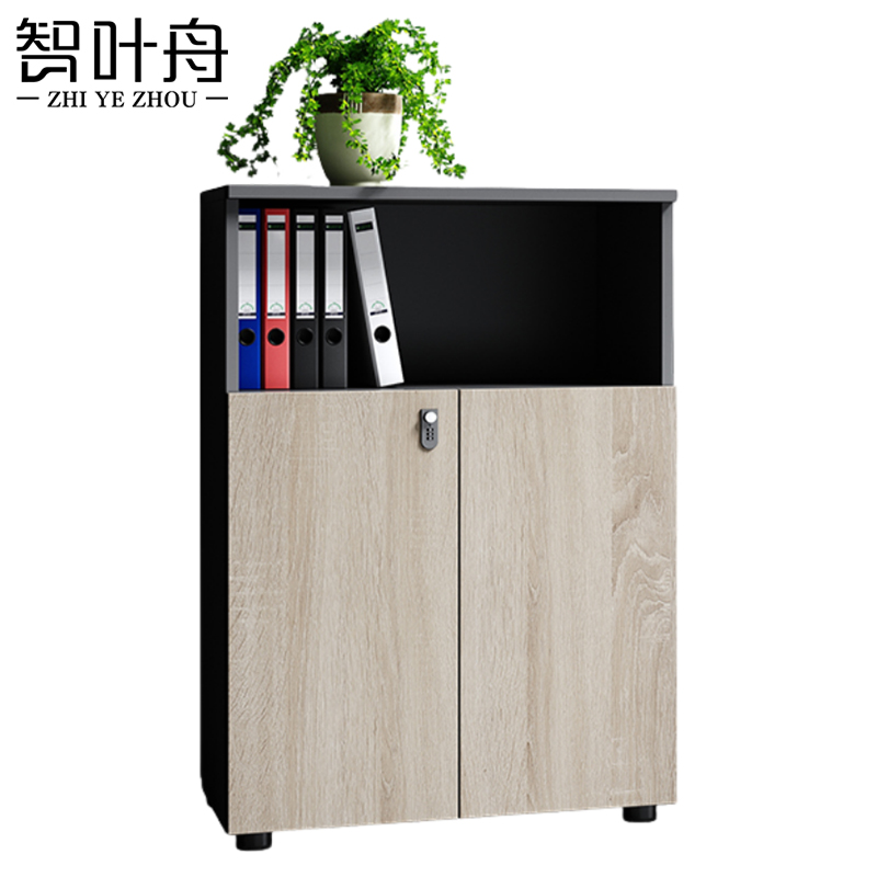 智叶舟办公矮柜80*40*120cm台高清大图