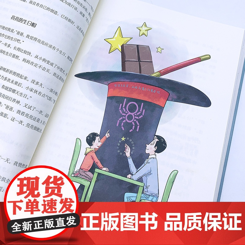 我就想陪你慢慢长大:父母陪伴孩子的秘密手记(大教育书系) 正版书籍高清大图