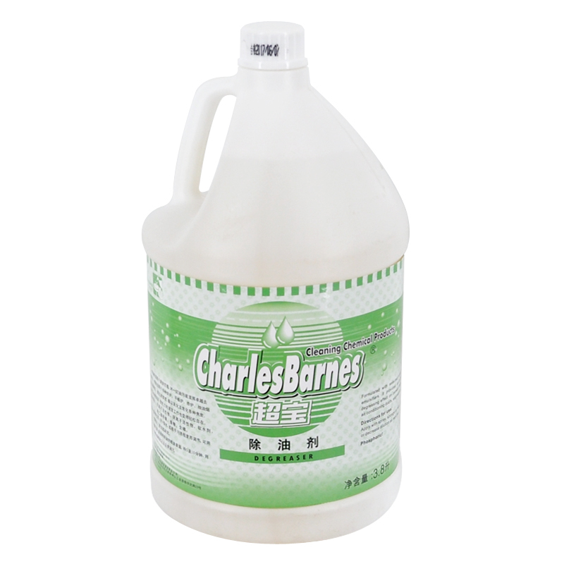 超宝(CHAOBAO) 除油剂 强力油污清洁剂厨房除油剂 3.8L*4瓶 DFF006