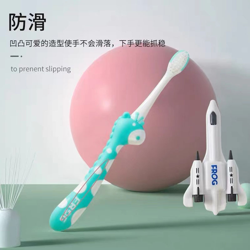 宝宝玩具牙刷家用儿童小飞机玩具牙刷套装*3套