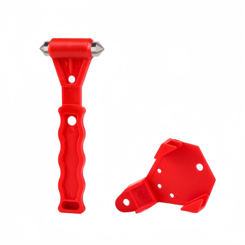 吉迎尚品 消防安全锤 破窗锤 逃生锤 17*7cm带底座 个高清大图