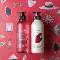 日本花王洗发水 KAO Merit Pyuan 玫瑰&石榴香洗发露 425ml