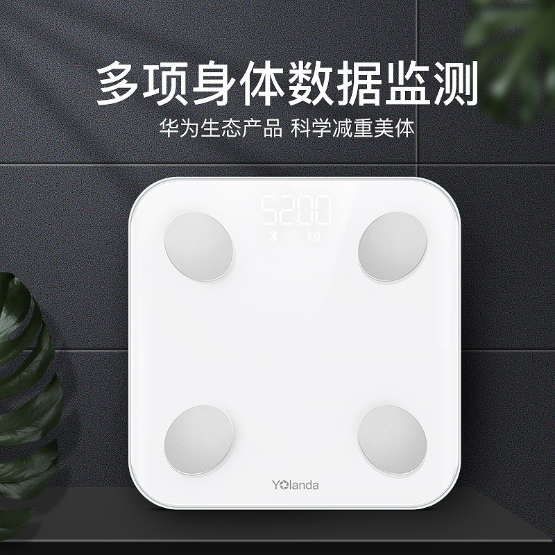 云康宝(Yolanda)-智能体脂称CS20H-心率充电高清大图