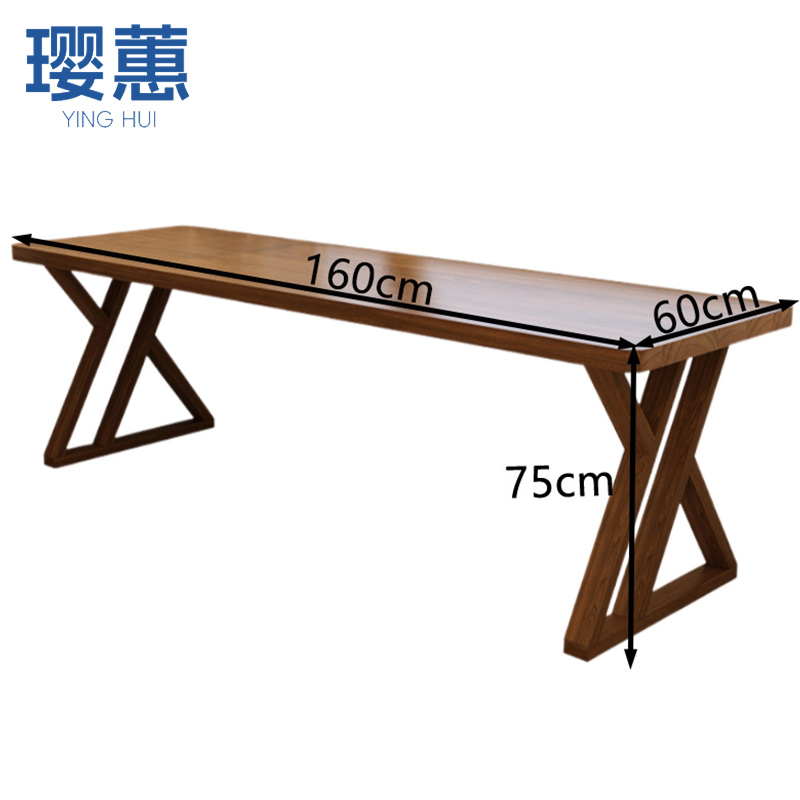 璎蕙 实 木书桌 1.2米 张高清大图