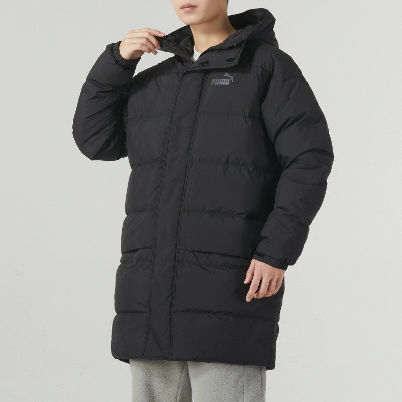 彪马(PUMA)羽绒服男装新款时尚防寒保暖情侣装户外防风运动休闲服羽绒服625614-01 ZP