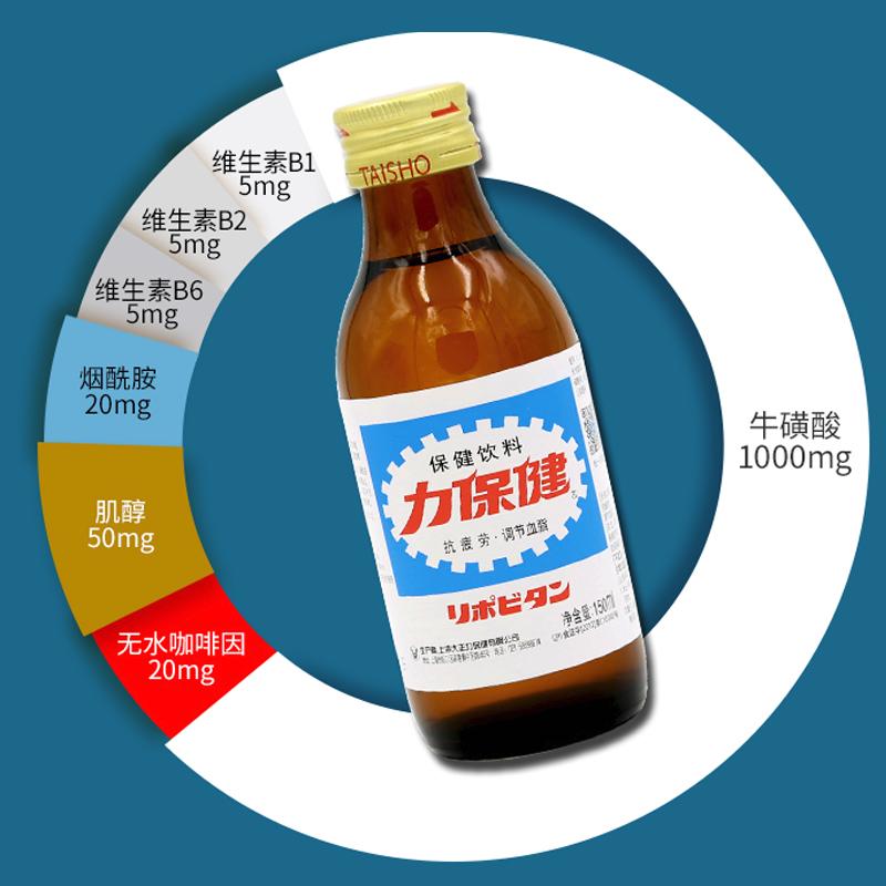 力保健维生素保健功能口服液150ml5瓶视频