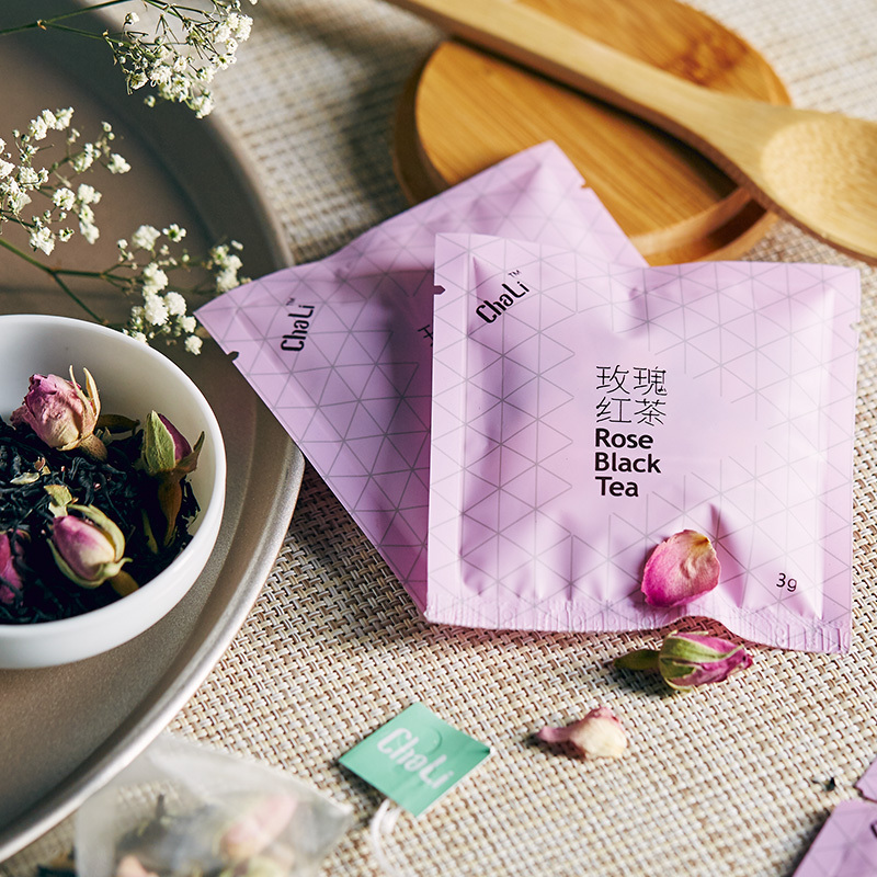 ChaLi 茶里 玫瑰红茶袋泡茶 盒装54g