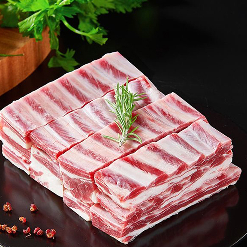 货出六盘 宁夏西吉县 精品牛羊肉组合 (羊排骨、牛腱、牛腩切块)各2斤