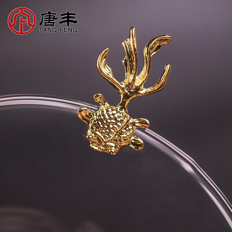 家柏饰(CORATED)玻璃茶漏茶滤创意家用滤茶器个性泡茶过滤器功夫茶具茶道配件高清大图