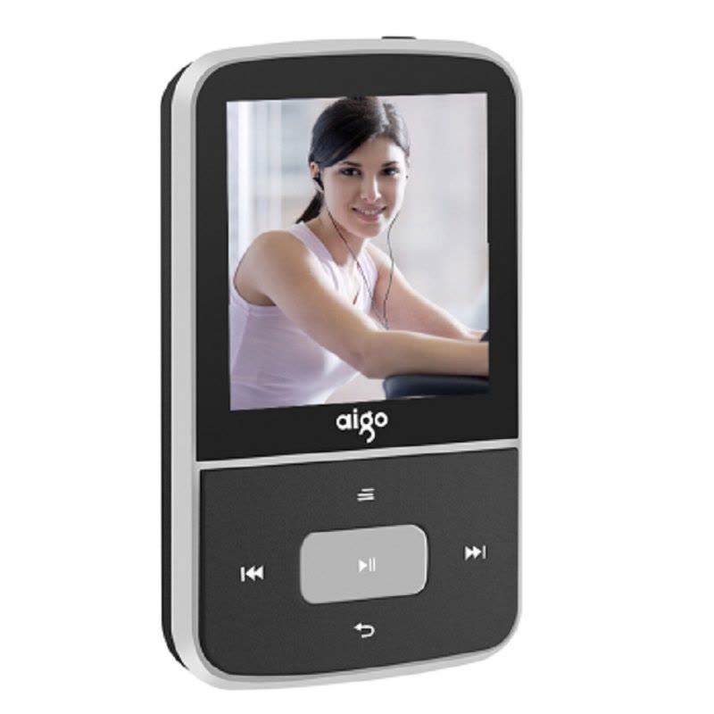爱国者(aigo)mp3播放器 MP3-107 迷你音乐播放器 mp3学生 蓝牙跑步运动型 带背夹 16G内存 颜色随机图片