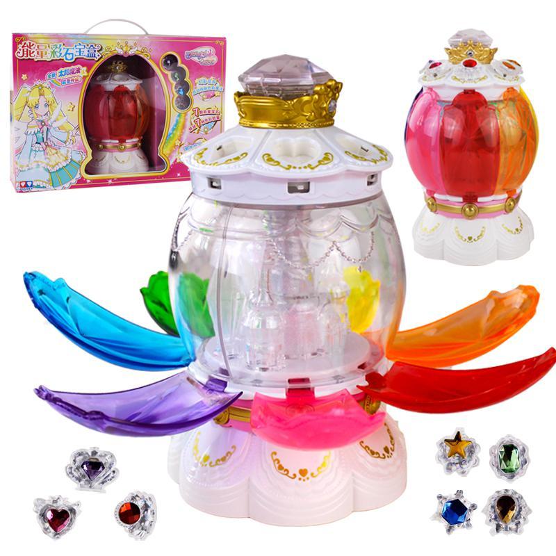 巴啦啦吧啦小魔仙之飞越彩灵堡巴拉巴拉拉女孩能量彩石宝盒玩具 能量