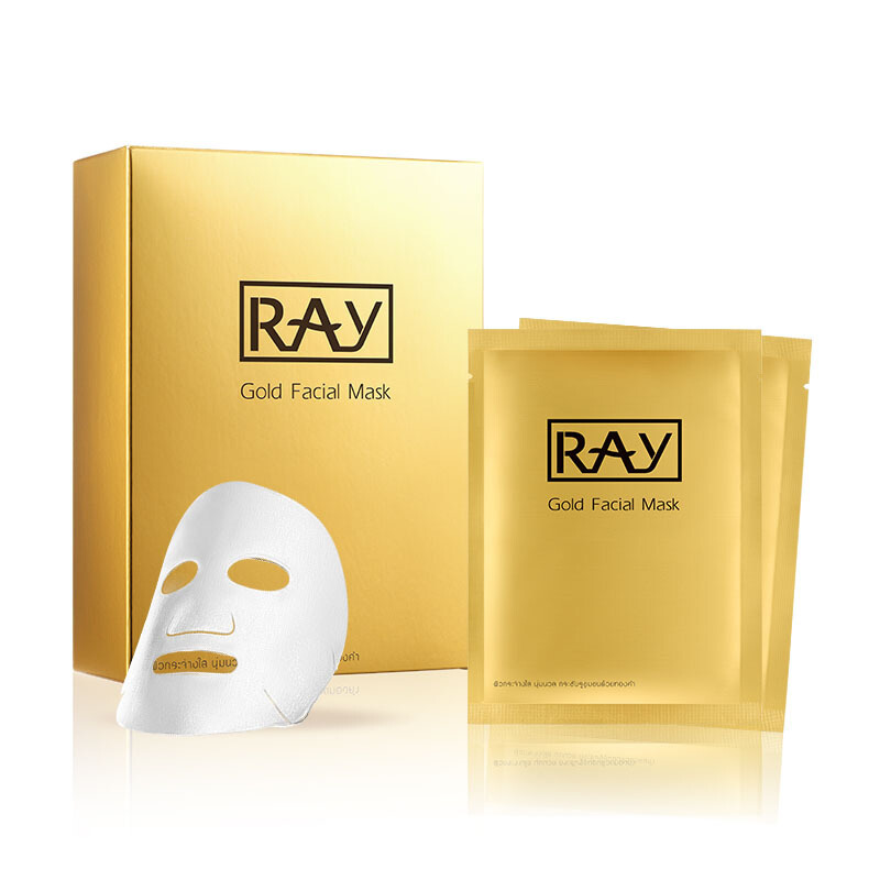 妆蕾RAY金色蚕丝面膜 3盒装 30片