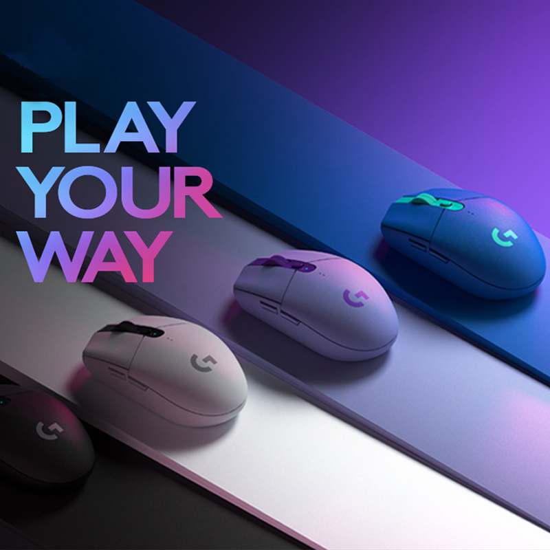 罗技G G304无线鼠标游戏电竞外设办公笔记本电脑台式高清大图