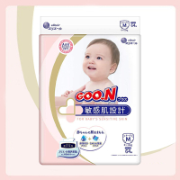 GOO.N 大王敏感肌 宝宝保湿尿不湿纸尿裤M64