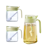 艾逸瑶选 晶萃系列油壶调味罐3件套/CJ-21124