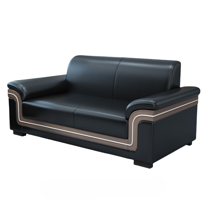 悦兴诚办公沙发双人位155*83*80cm张高清大图