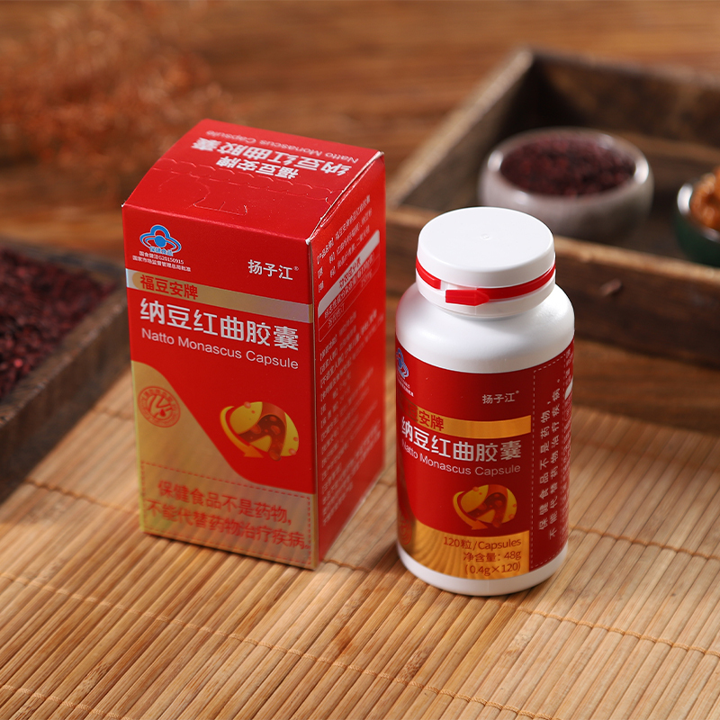 护佑健康纳豆红曲胶囊0.4g/粒*120粒/瓶*1瓶