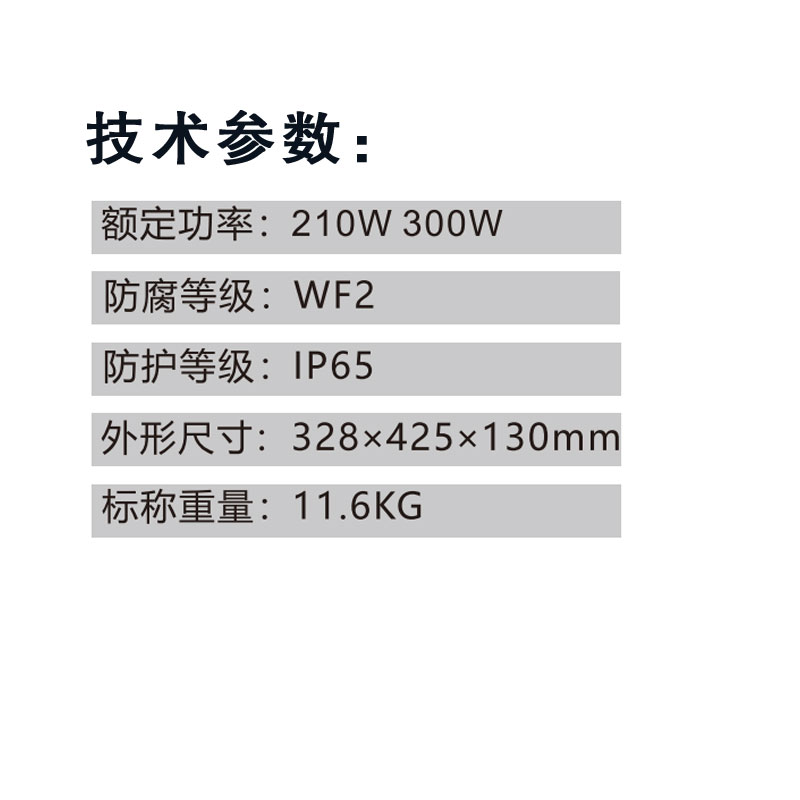 荣的LED投(泛)光灯—ZR8680C高清大图